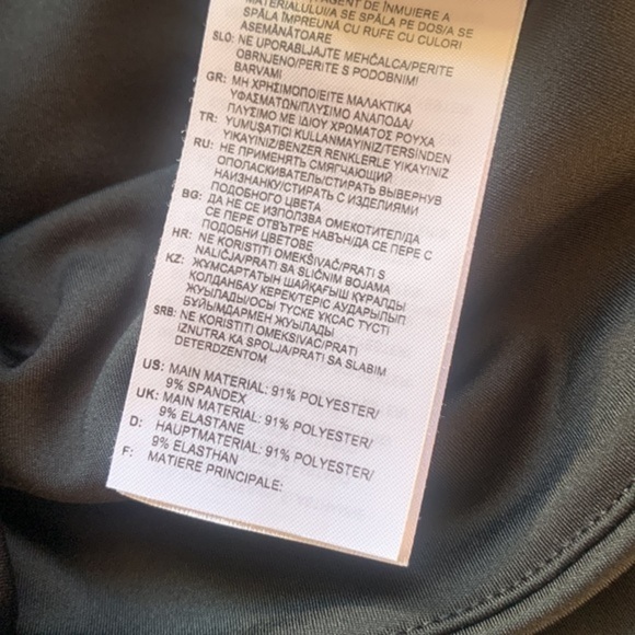 Reebok Black & White Athletic Leggings - Picture 7 of 7